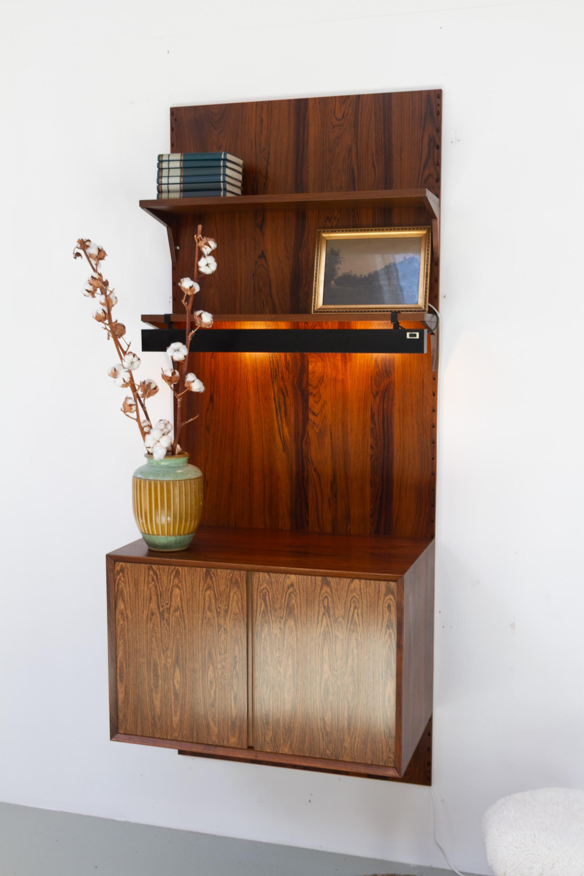 Metallo Lampada da scaffale danese di Poul Cadovius per Cado, 1960. in vendita