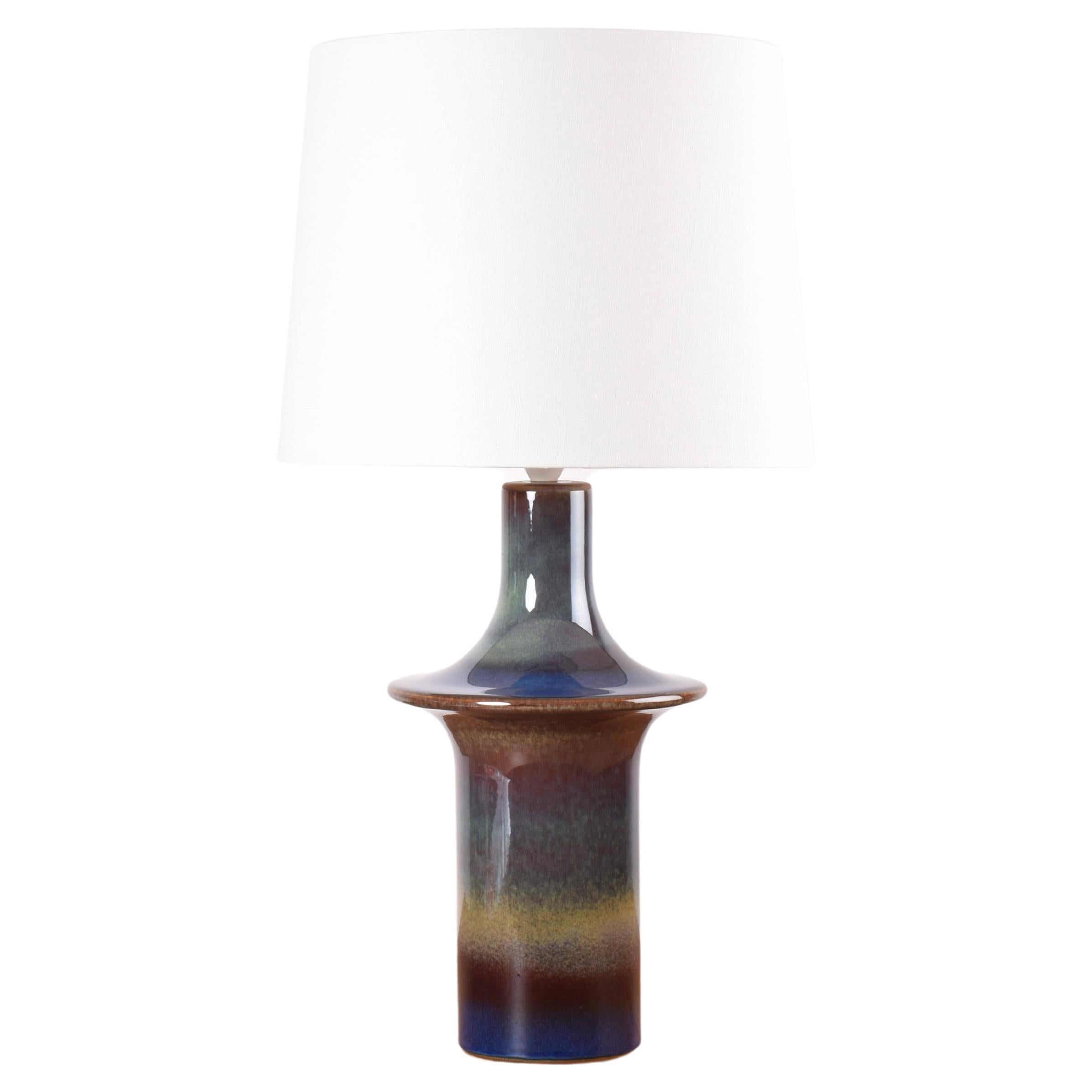 Danish Søholm Sculptural Table Lamp Ufo Shaped Multi Colored, Modern Light 1960s For Sale