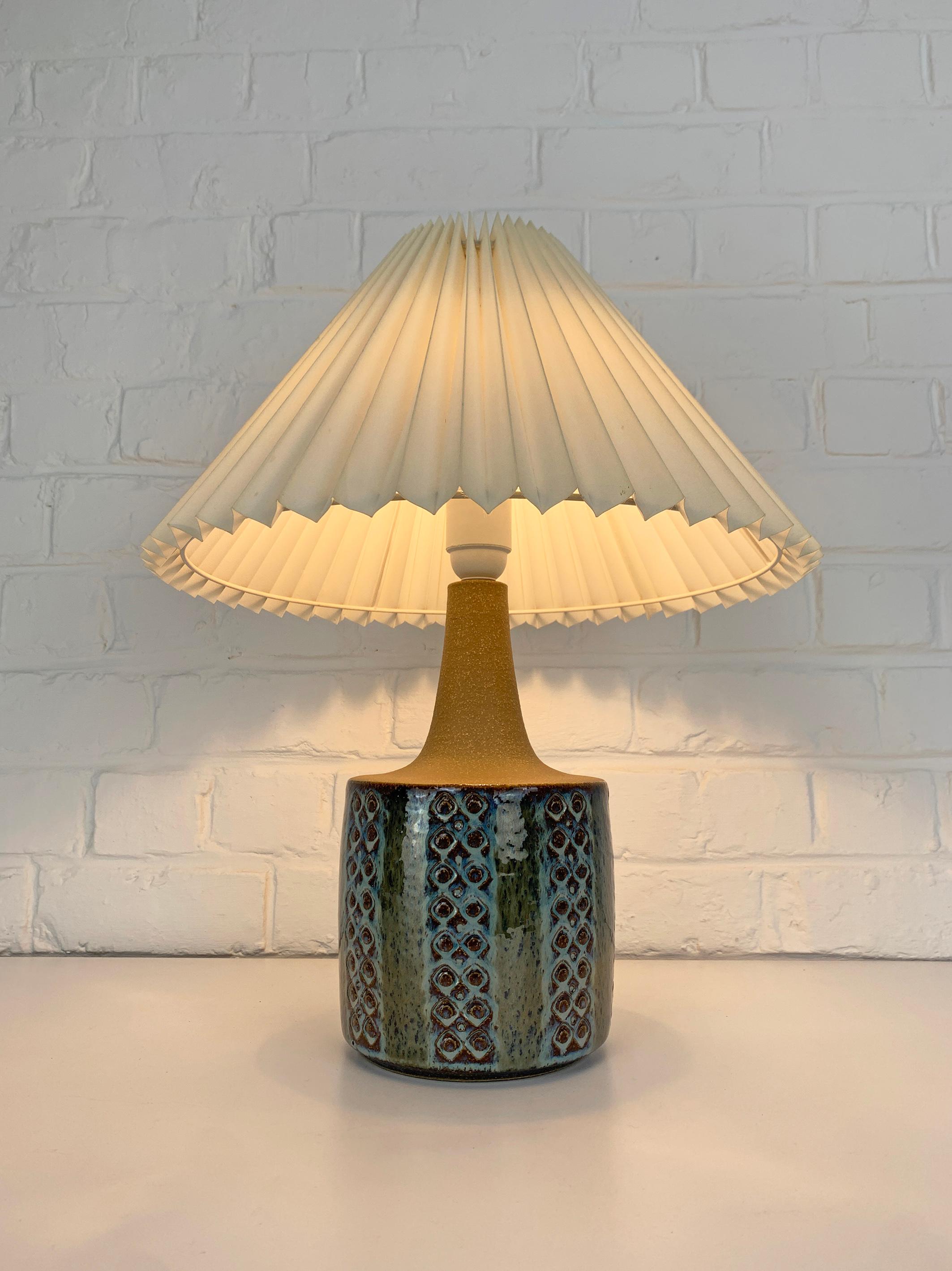 Danish Søholm Stentøj ceramic table lamp Mid-Century Modern Stoneware For Sale 4