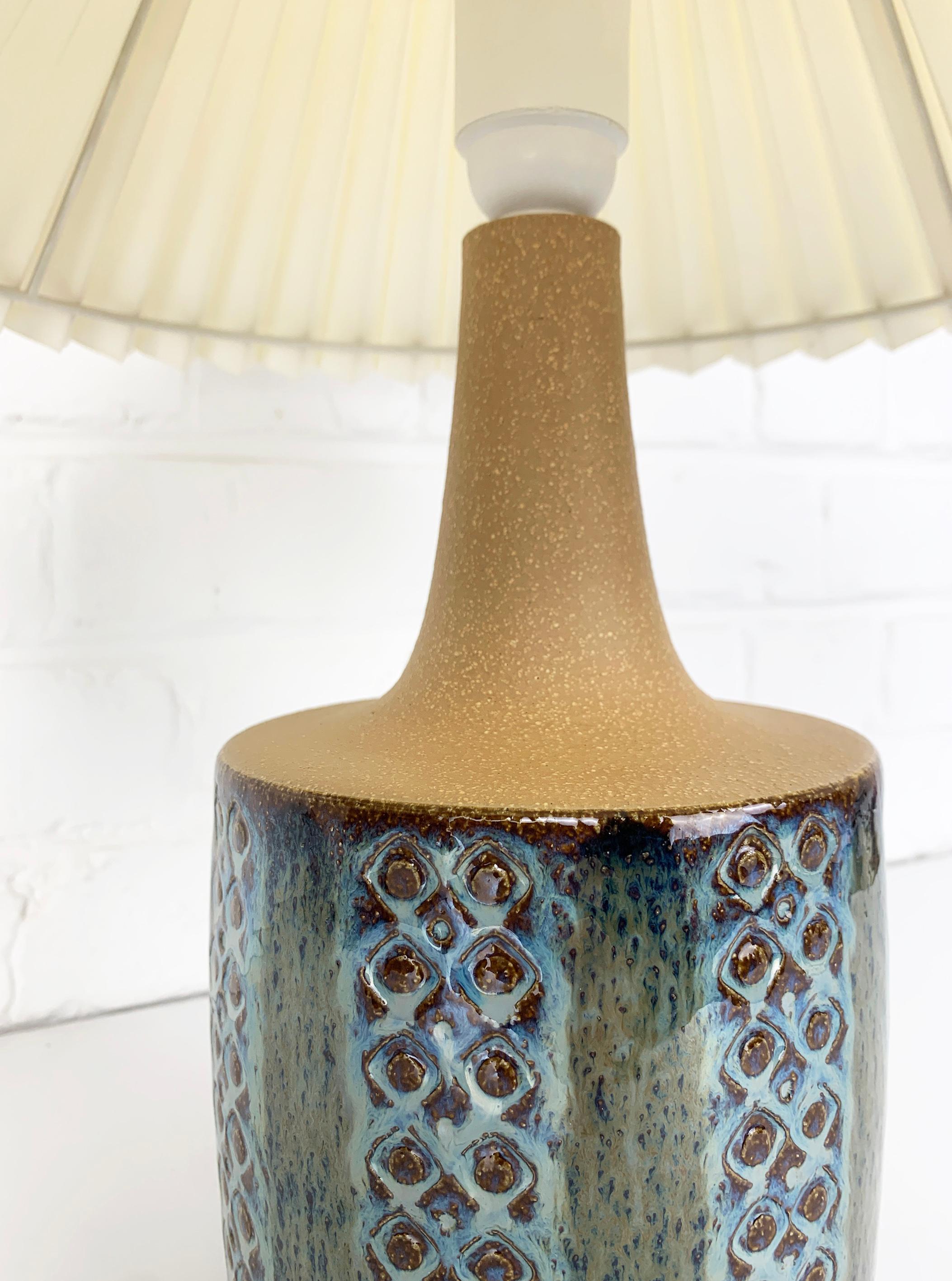 20ième siècle Lampe de table danoise en céramique Søholm Stentøj Grès Modernity en vente