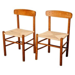Danish Side Chairs in the Manner of Børge Mogensen