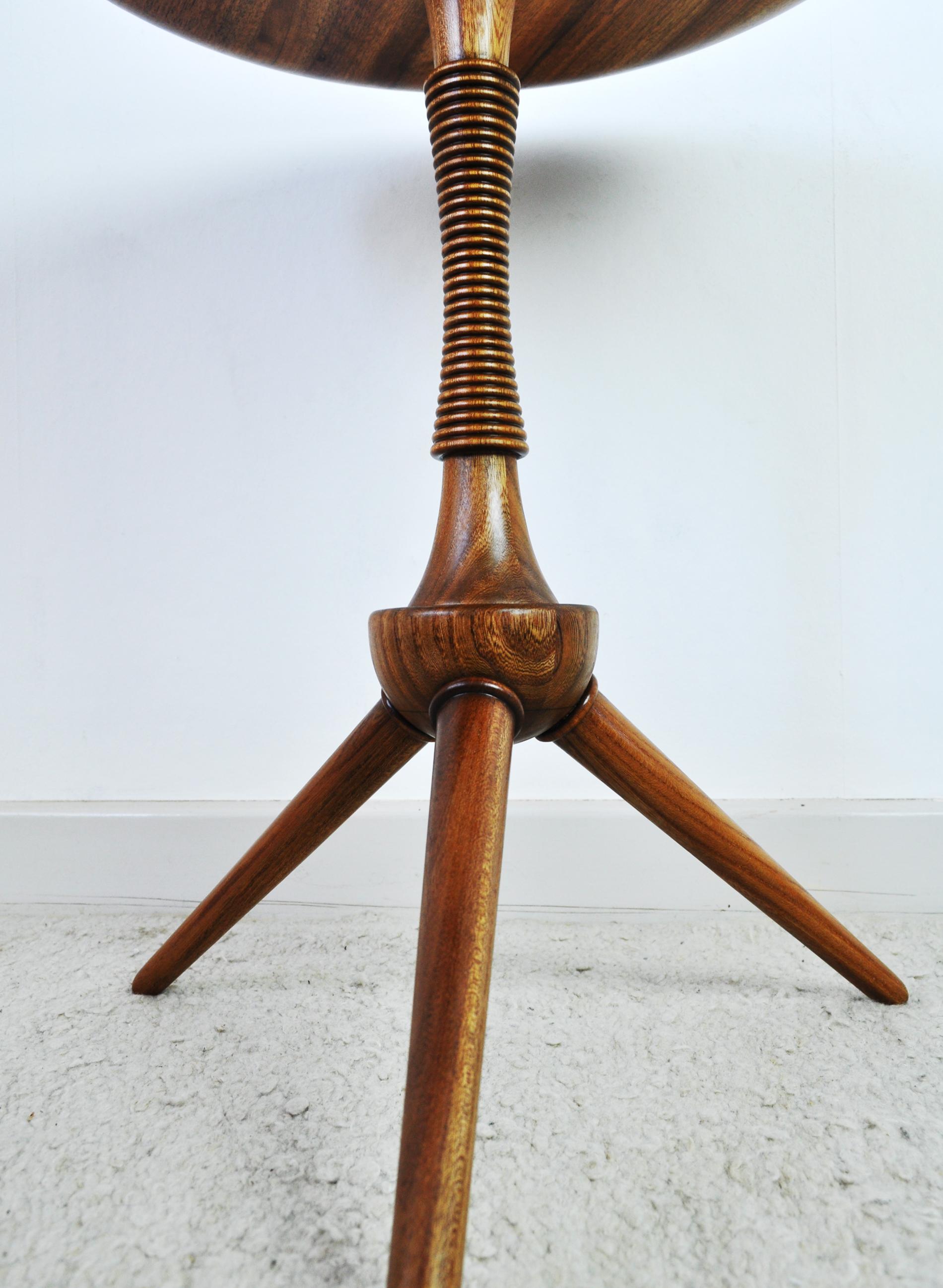 20th Century Danish Side Table in Solid Mahogany by Cabinetmaker Frits Henningsen