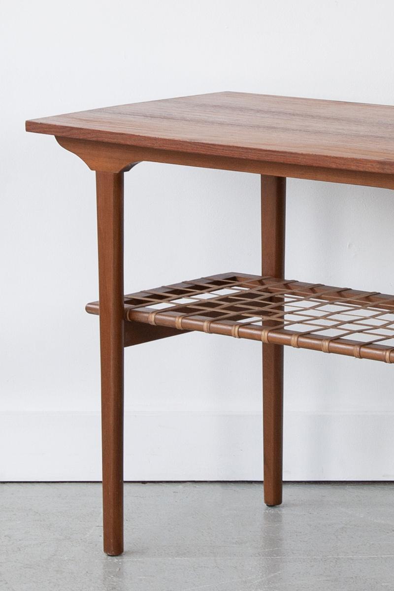 Danish Side Table, Mid Century For Sale 1