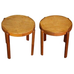 Danish Side Tables in Teak