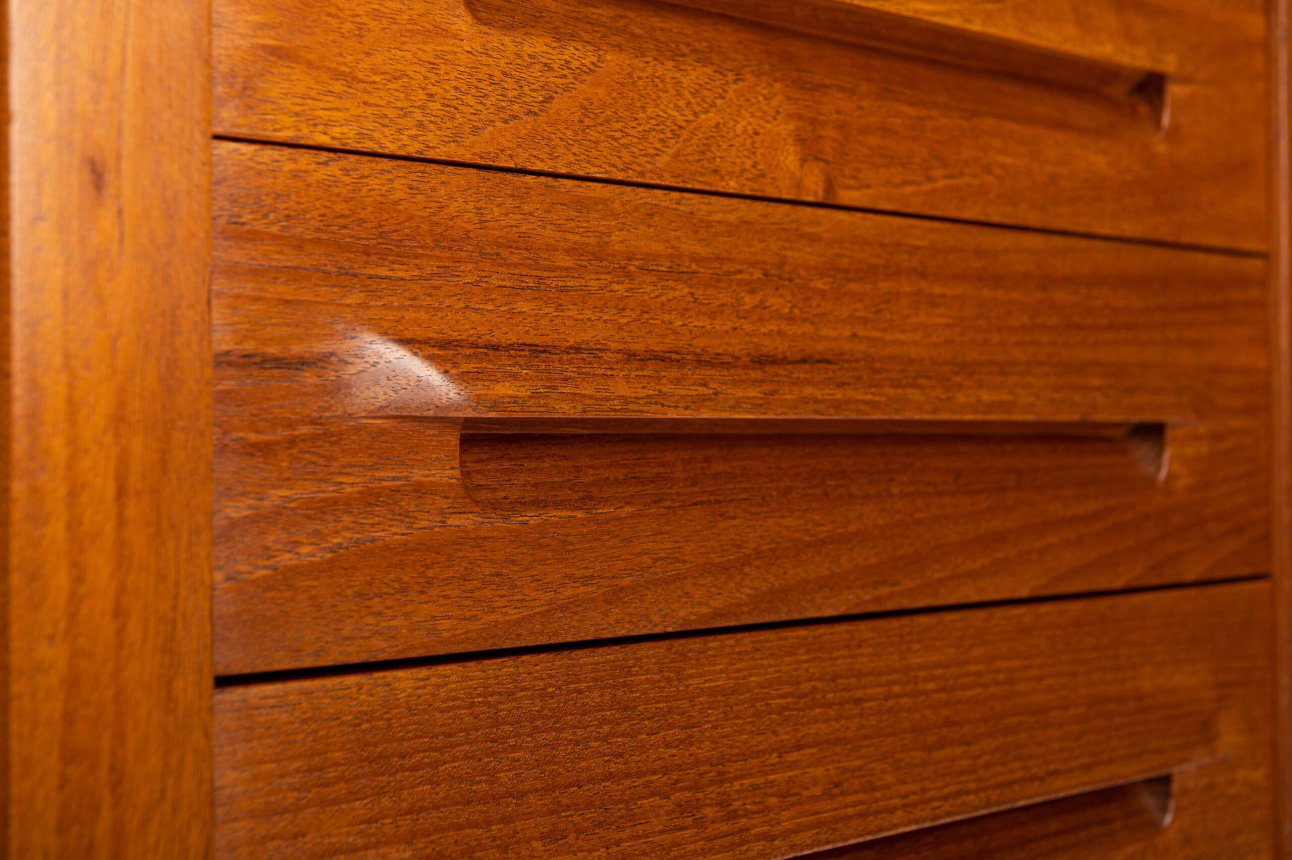 Wood Danish Sideboard by Ib Kofod Larsen for Faarup Møbelfabrik, Denmark 1960s