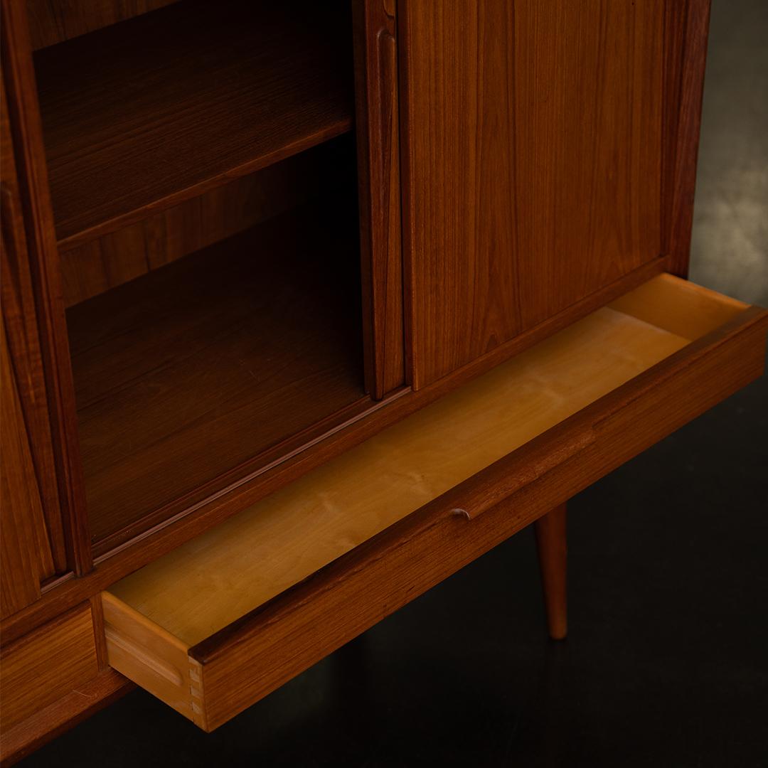 Teak Danish Sideboard by Omann Jun Sale price For Sale