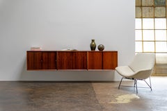 Danish Sideboard by Poul Cadovius Rosewood Wall-Mounted 1960s