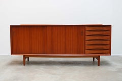 Danish Sideboard / Credenza Model OS29 in Teak by Arne Vodder for Sibast, 1950