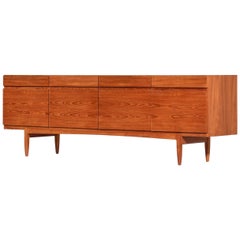 Danish Sideboard FA-66 by IB Kofod-Larsen Faarup Mobelfabrik 1960 Scandinavian