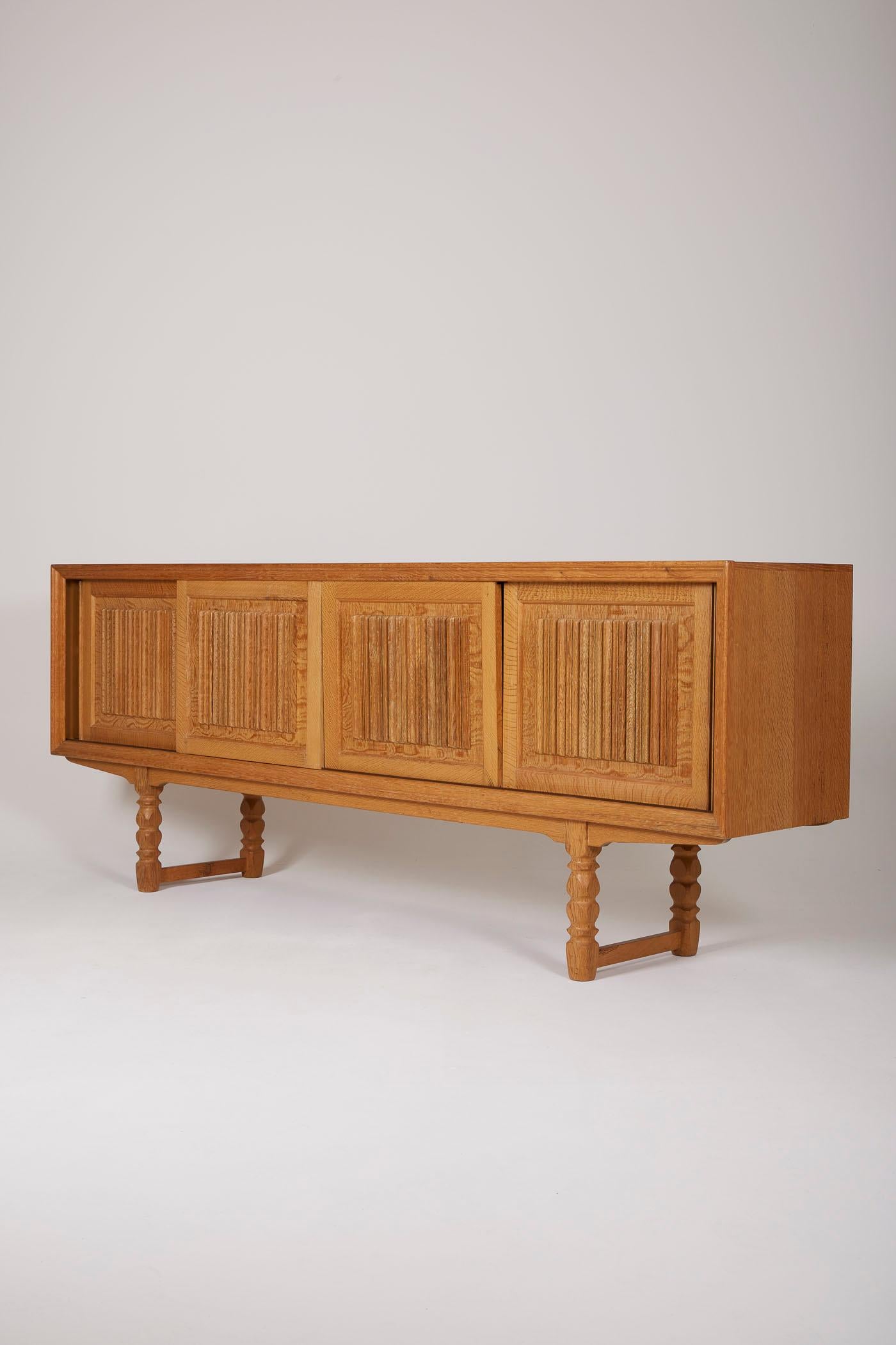 Danish sideboard In Good Condition For Sale In PARIS, FR