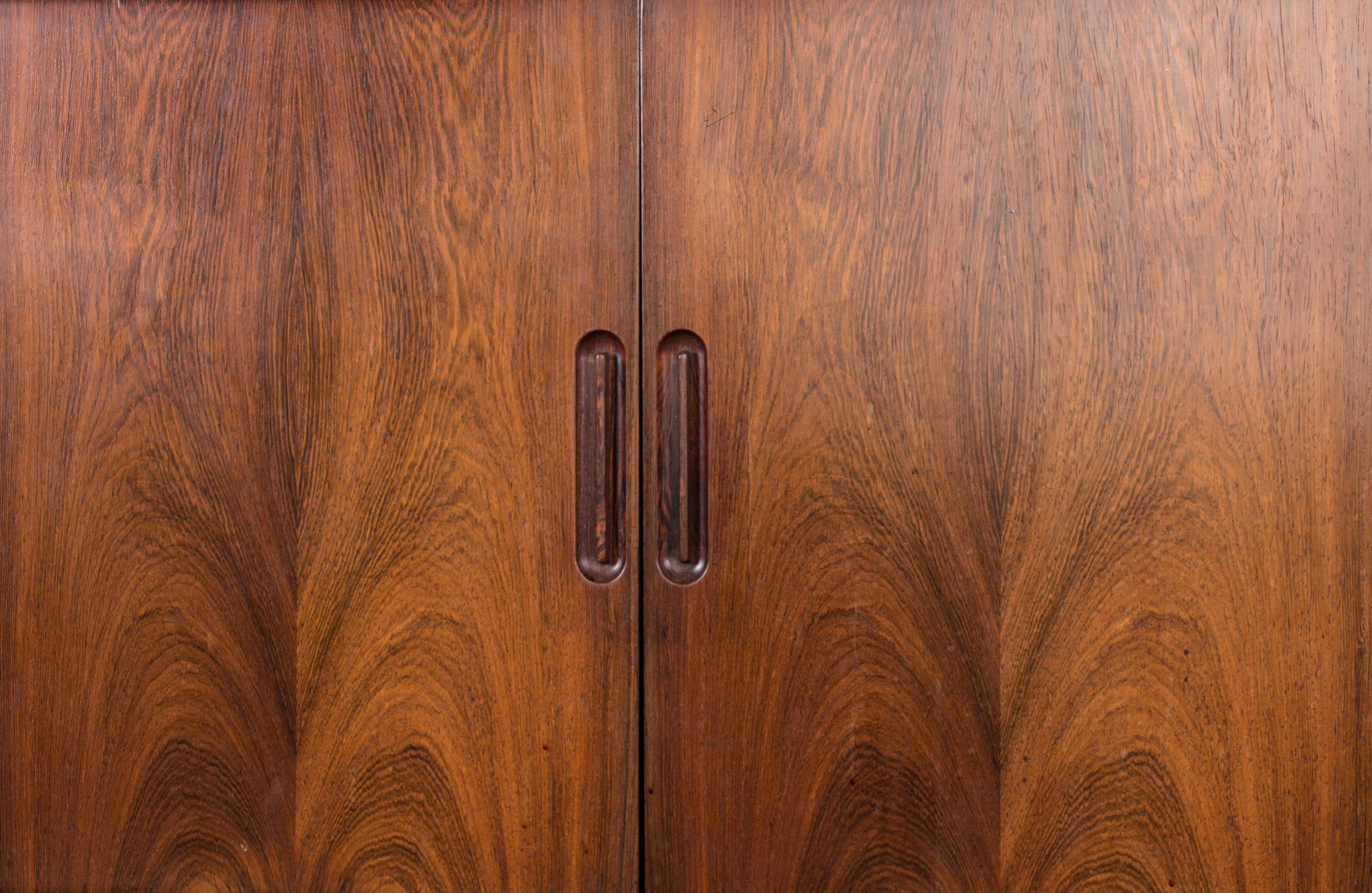 Mid-20th Century Danish Sideboard in Rio Rosewood, Bernhard Pedersen for Eskilstrup Falster, 1960