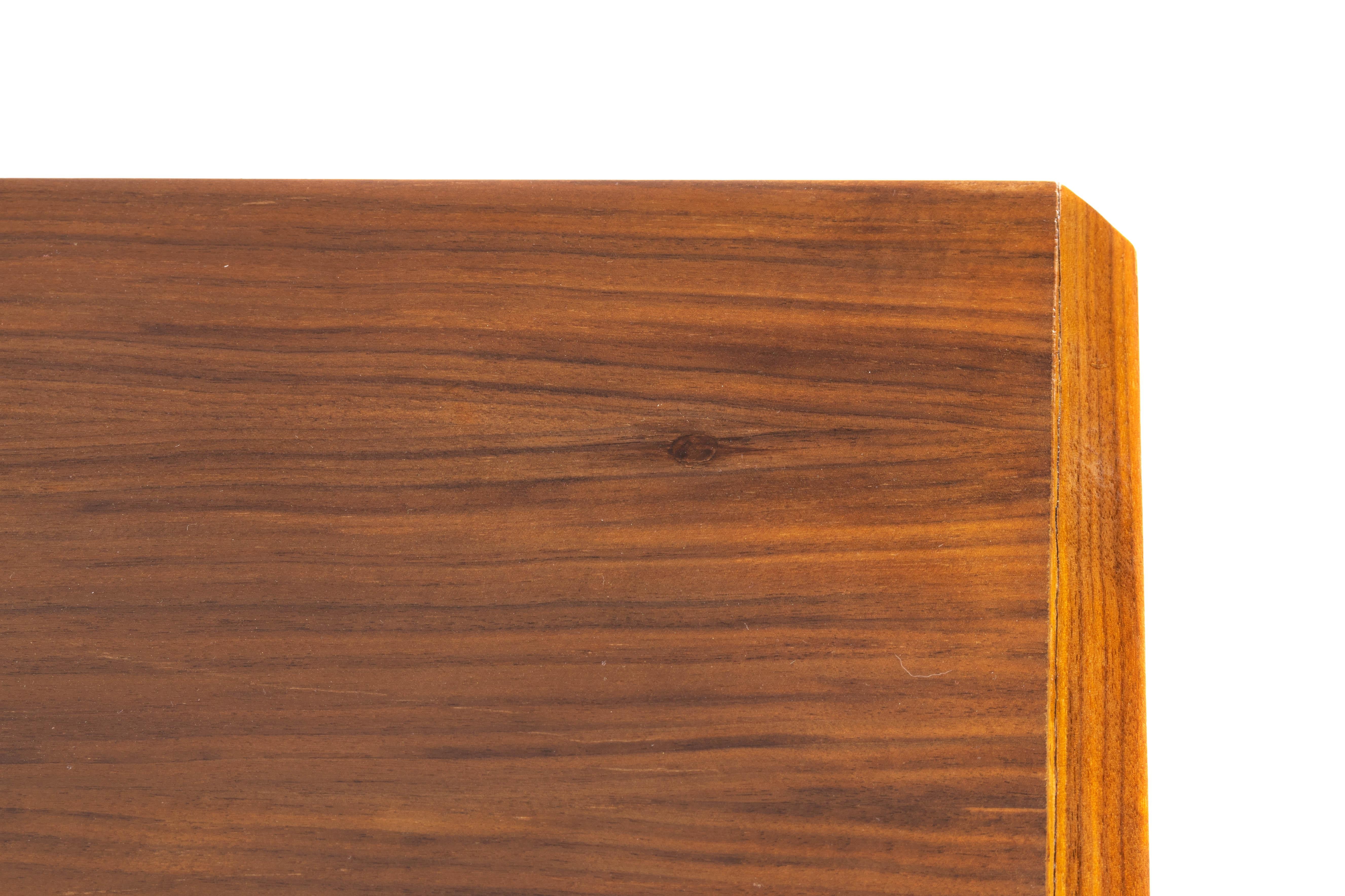 Danish Sideboard Mid-Century Modern Double-Sided and Wheels after Clausen & Søn 10