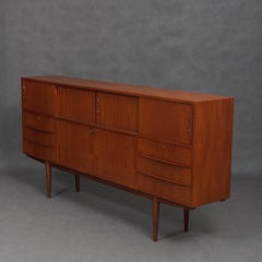 Danish Sideboard with Lighted Bar