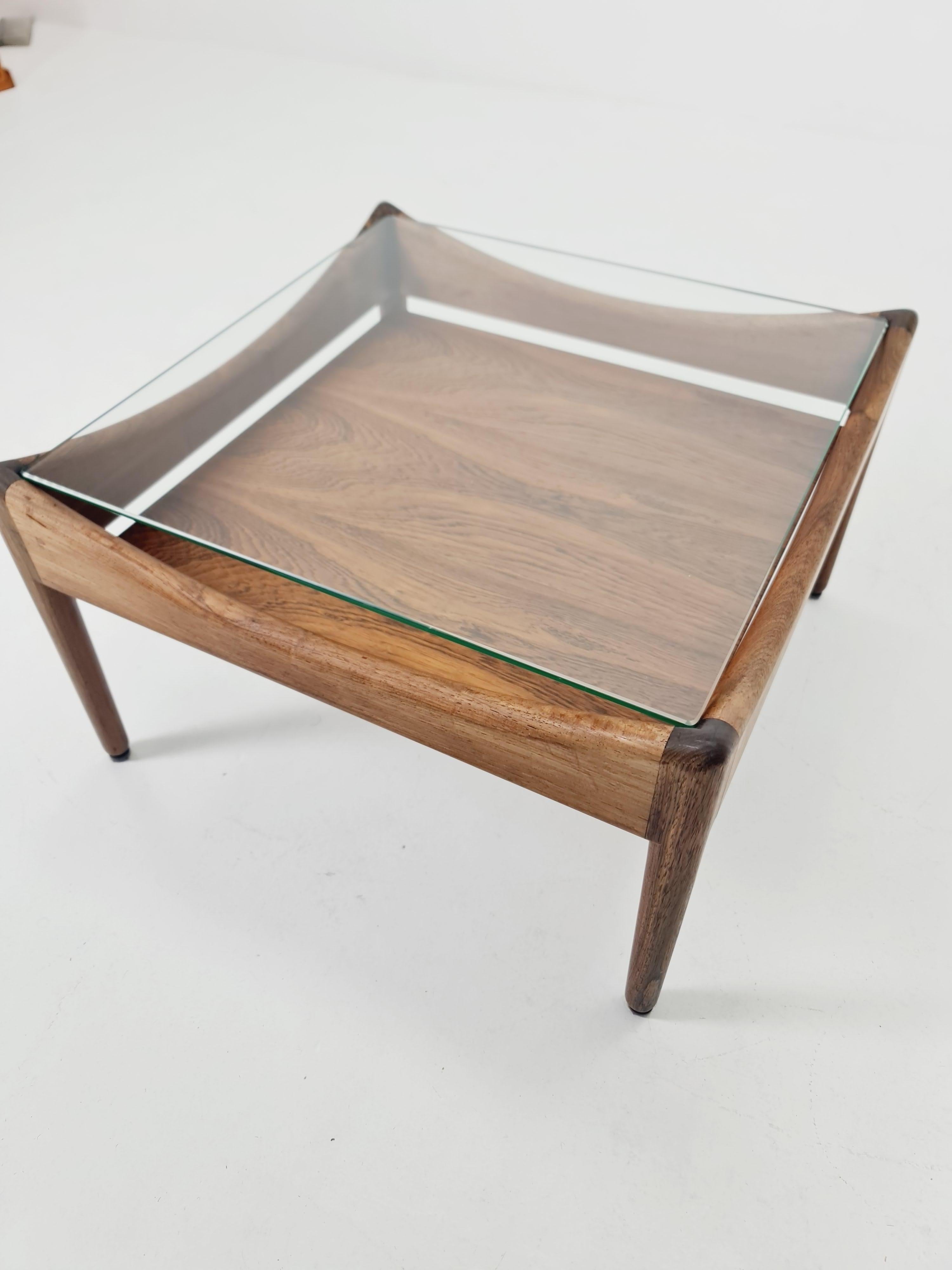 Table d'appoint danoise par Kristian Vedel Modus pour Willadsen Møbelfabrik, 1960s Bon état - En vente à Gaggenau, DE