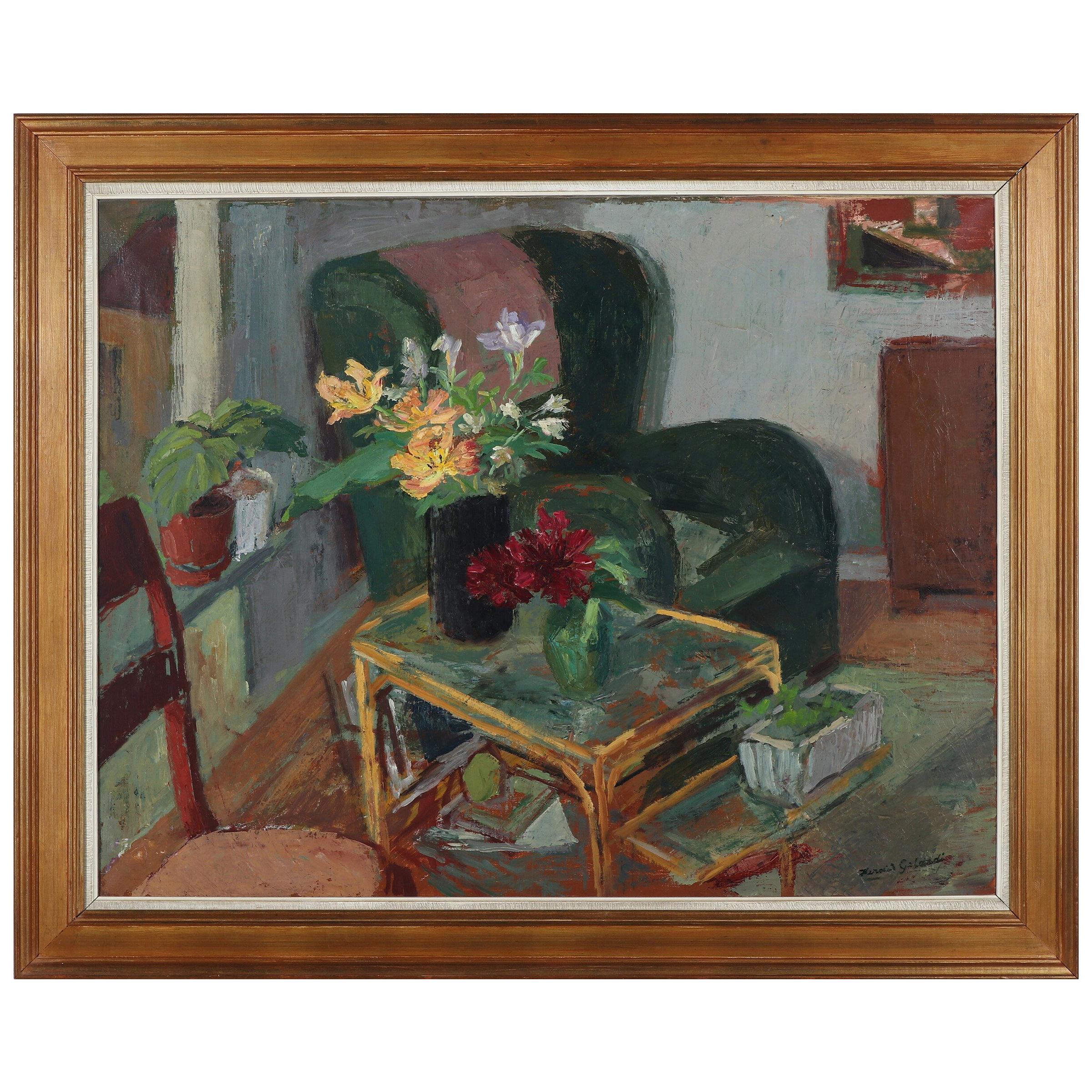 Danish Modern Interior Painting