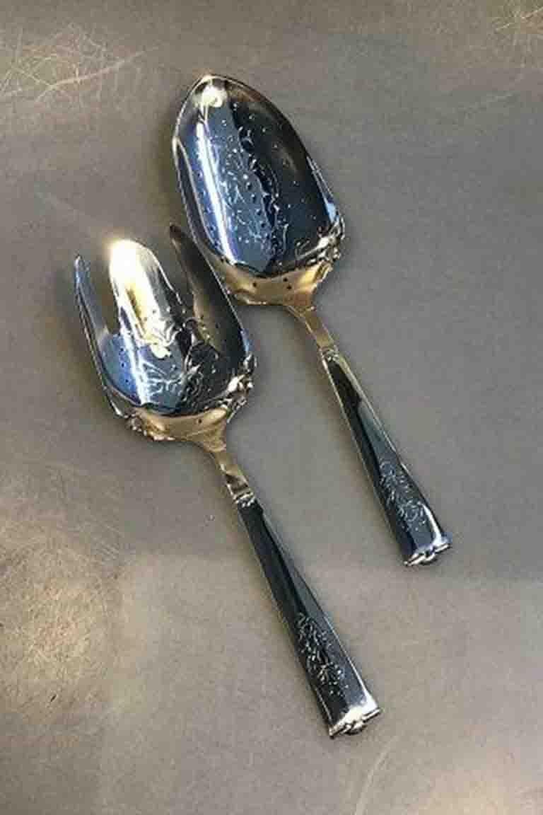 Danish Silver Fish Serving Set For Sale at 1stDibs