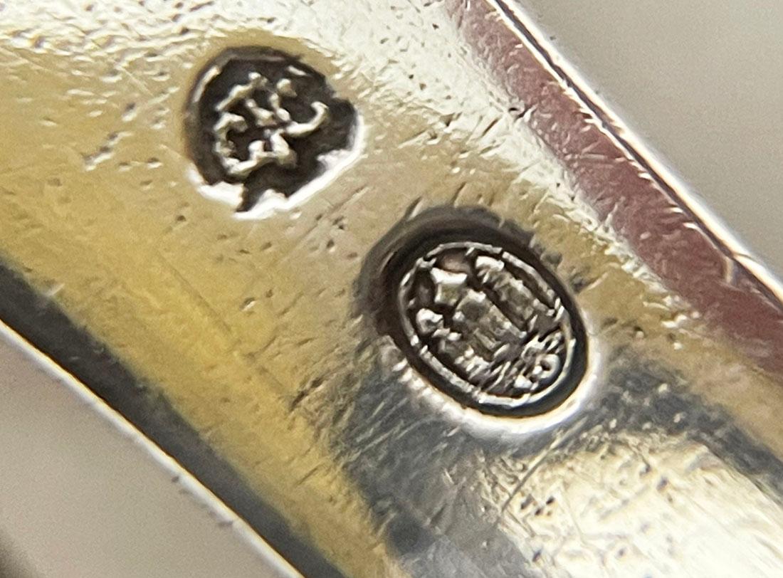 Cuchara de servir de plata danesa de Grann & Laglye, 1918 Danés en venta