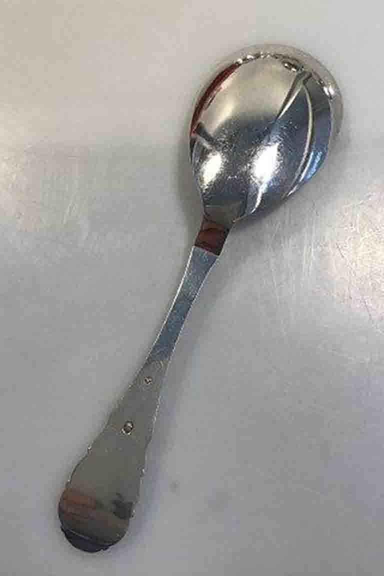 20th Century Danish Silver Serving Spoon For Sale