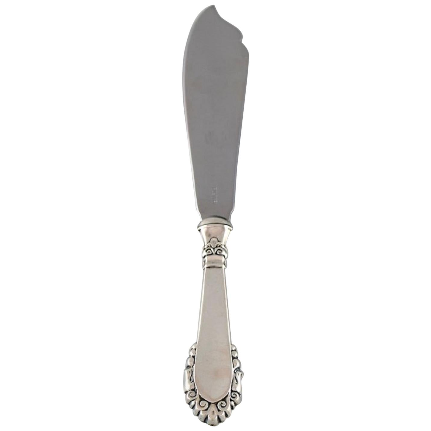 Danish Silversmith, Cake Knife in Silver, 1951