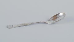 Danish silversmiths, including Heimbürger and others. Set of five spoons