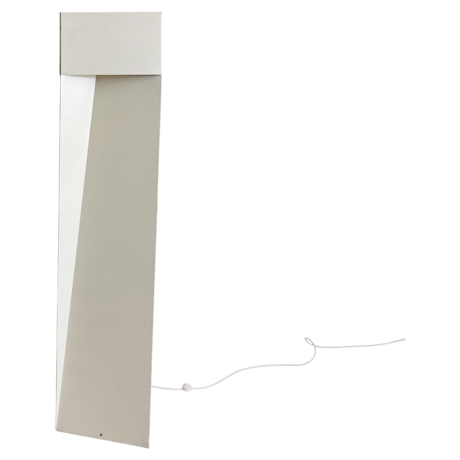 Lampada da terra danese in metallo avorio "Slack I" di Mart Van Schijndel per Martech, 1979