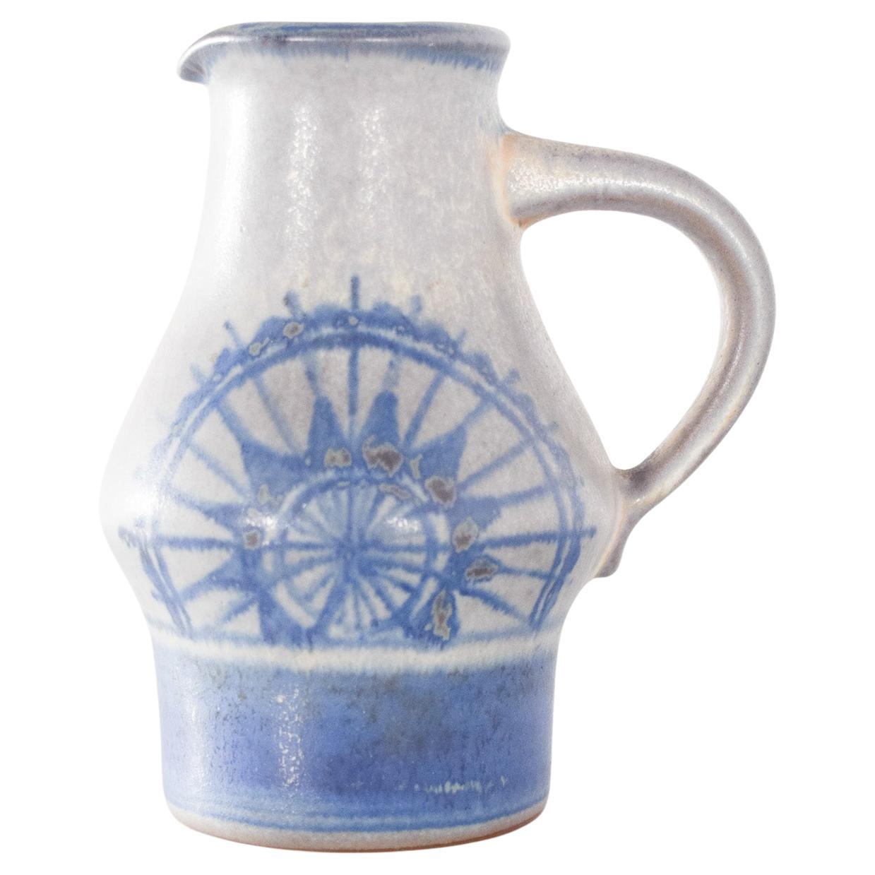 Danish Small Jug in Nordic Earthenware
