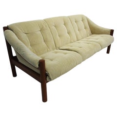 Danish Sofa by Domino Mobler Denmark in the style of H.P. Hansen