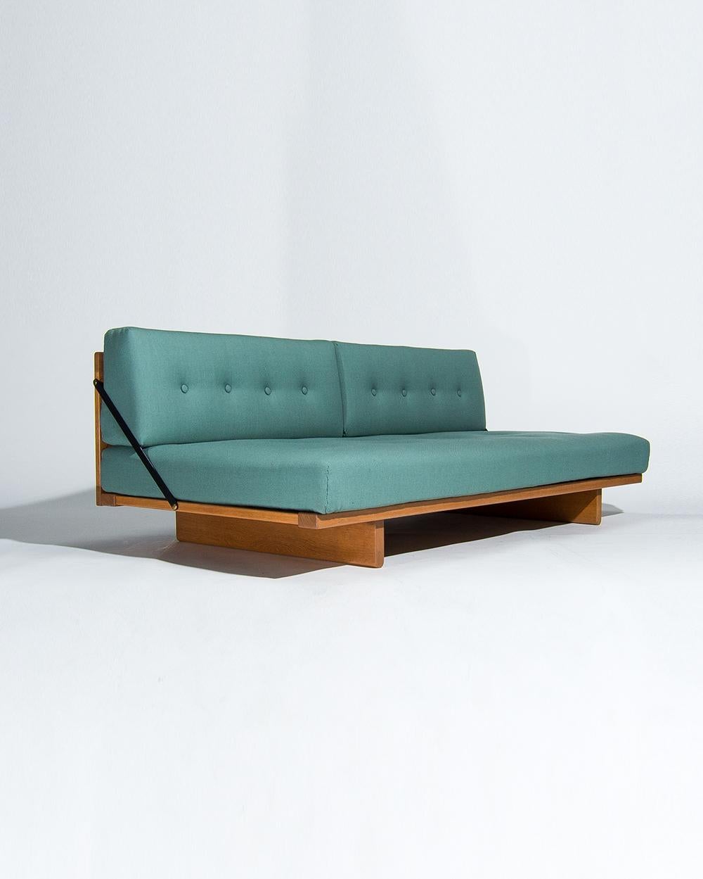 Danish Sofa in Oak by Borge Mogensen, 1950s Midcentury Design 5