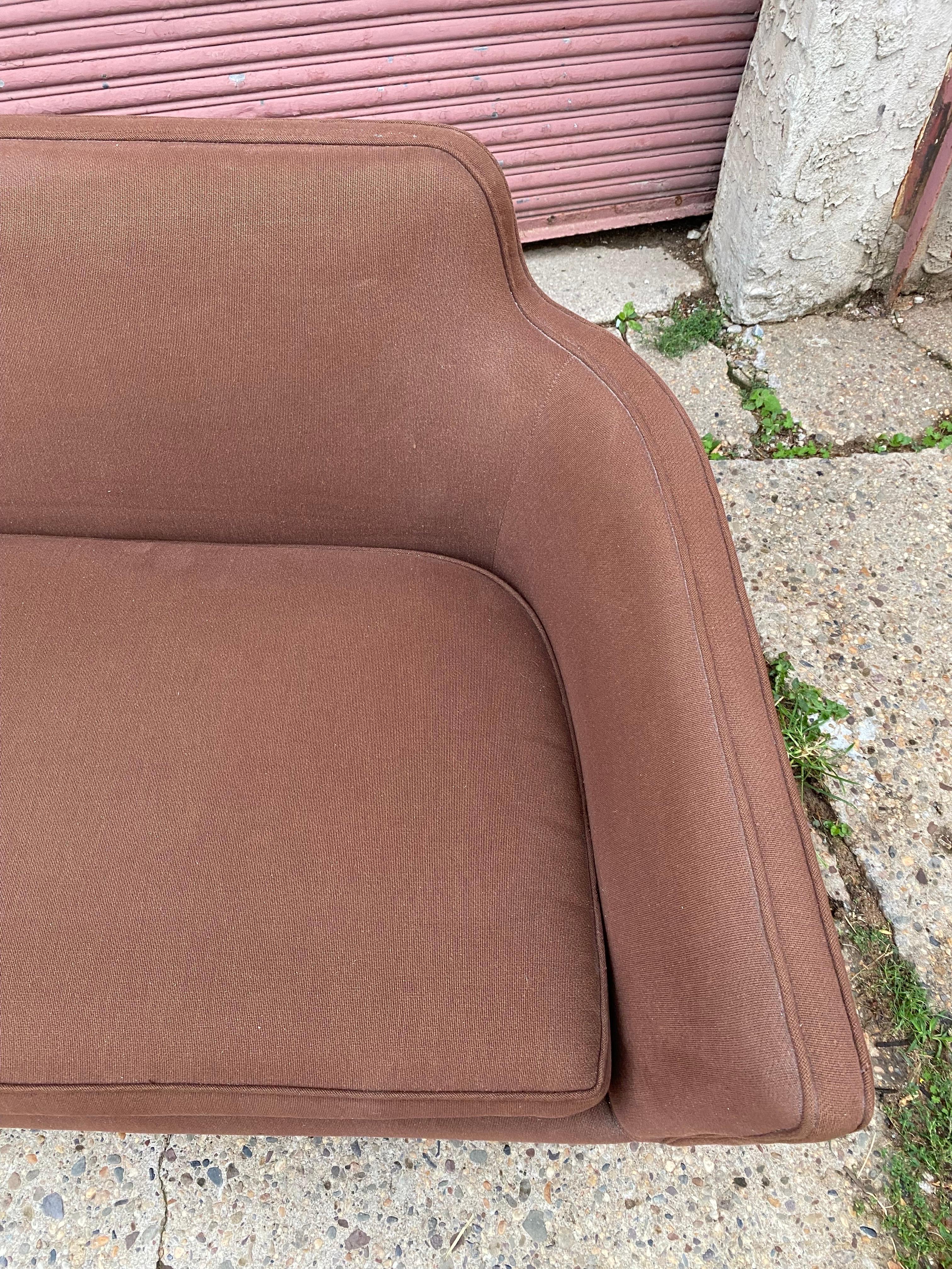 Danish Sofa with Rosewood Legs In Good Condition In Philadelphia, PA