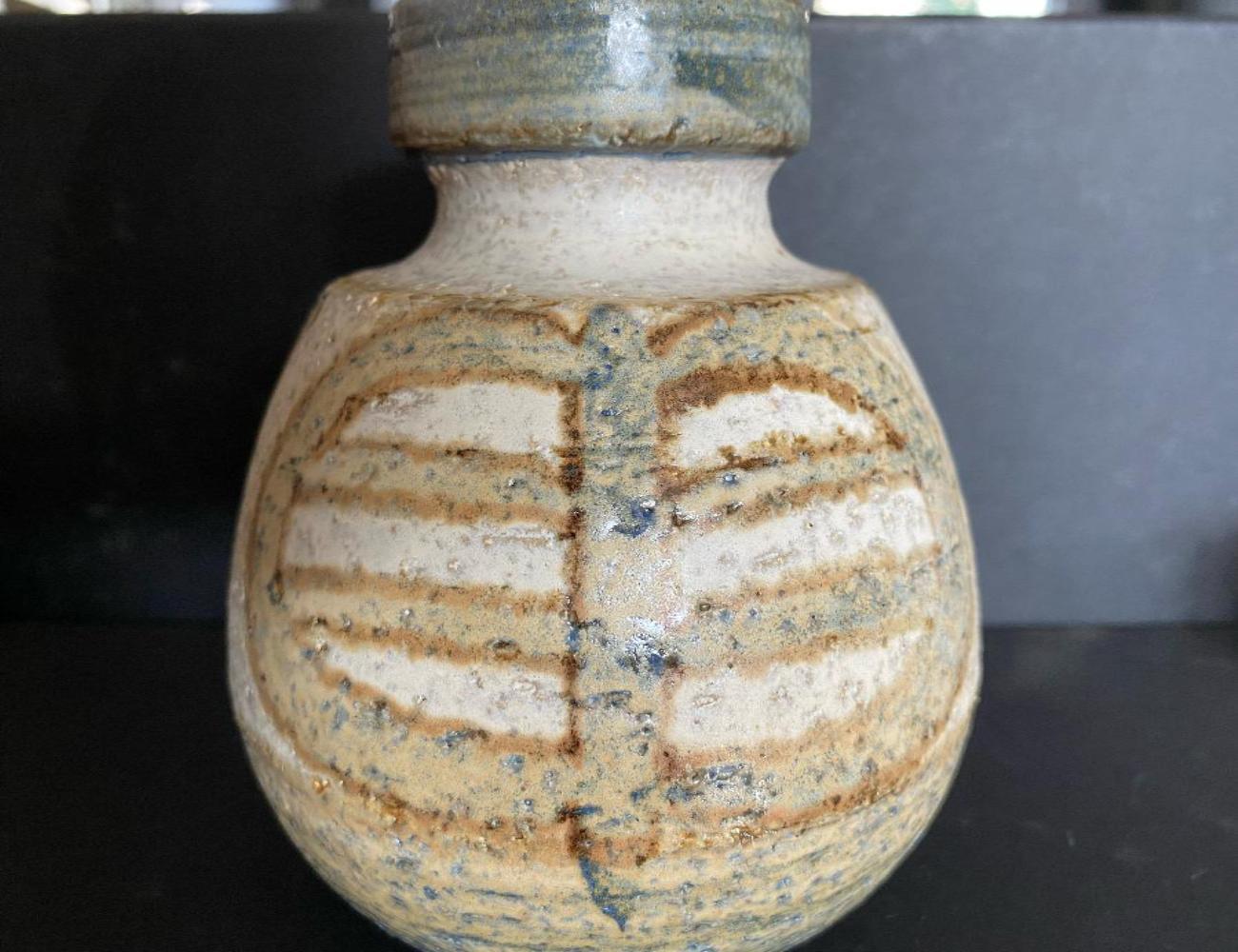 Danish Soholm Ceramic Vase by Noomi Backhausen In Good Condition For Sale In Waddinxveen, ZH