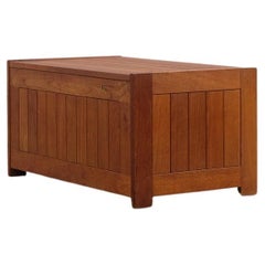 Danish Solid Teak Blanket Box by Randers