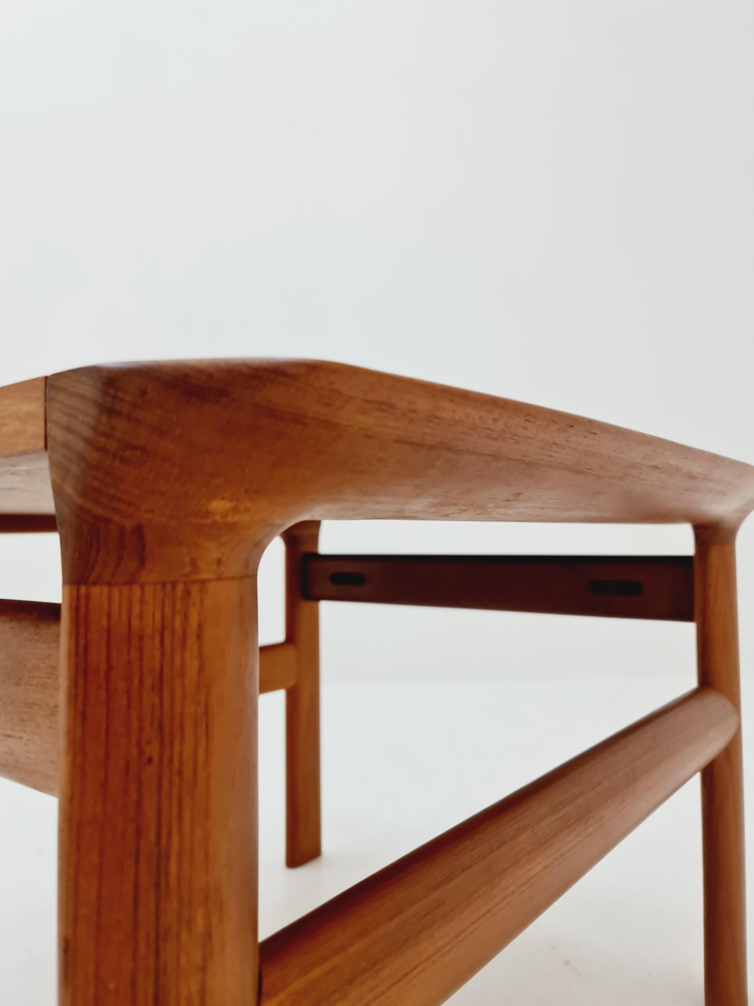Danish solid Teak Coffee table by Sven Ellekaer for Komfort Møbelfabrik 6