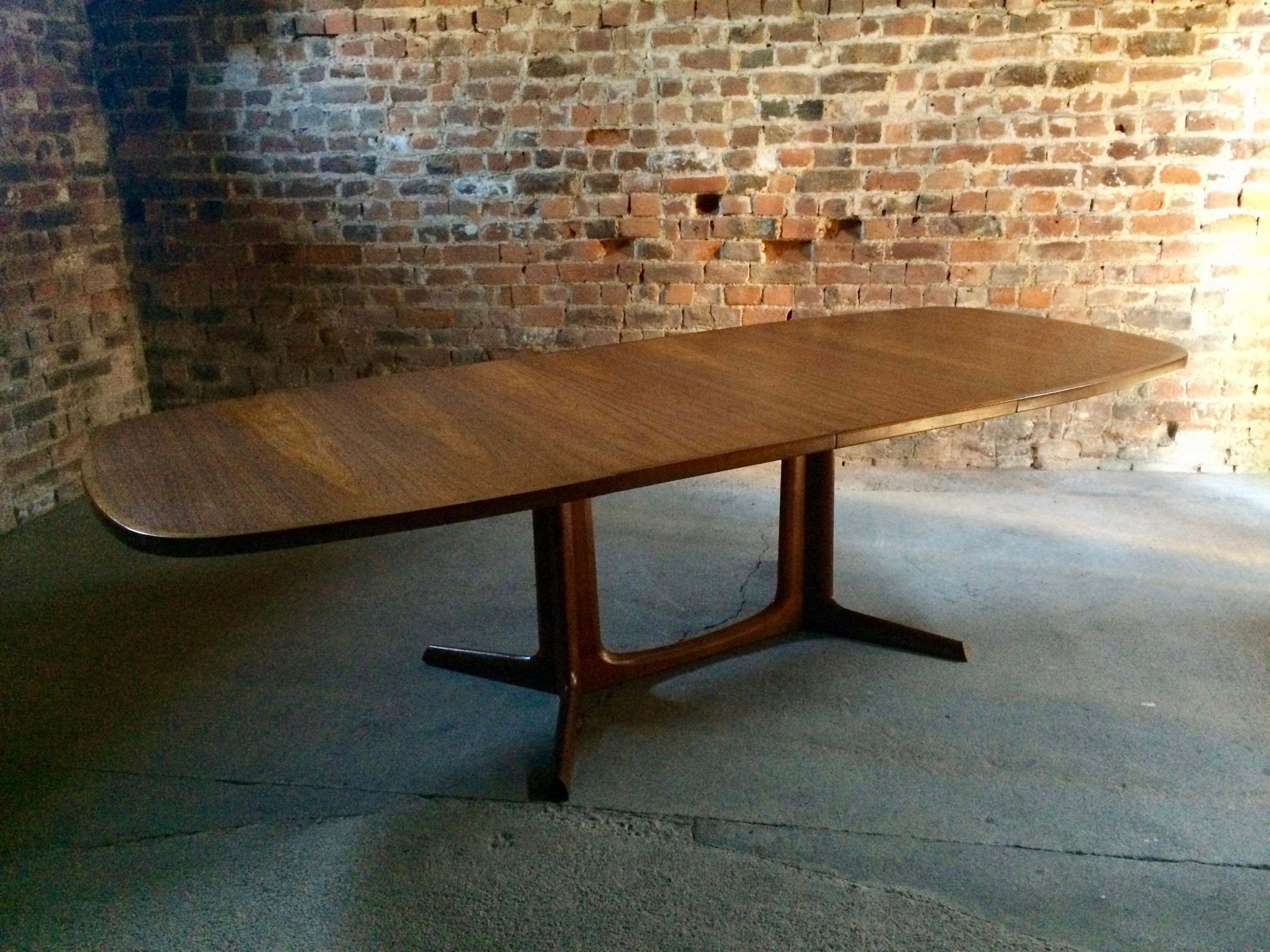 Danish Solid Teak Dining Table by Niels Otto Moller for Gudme Mobelfabrik, 1960s 6