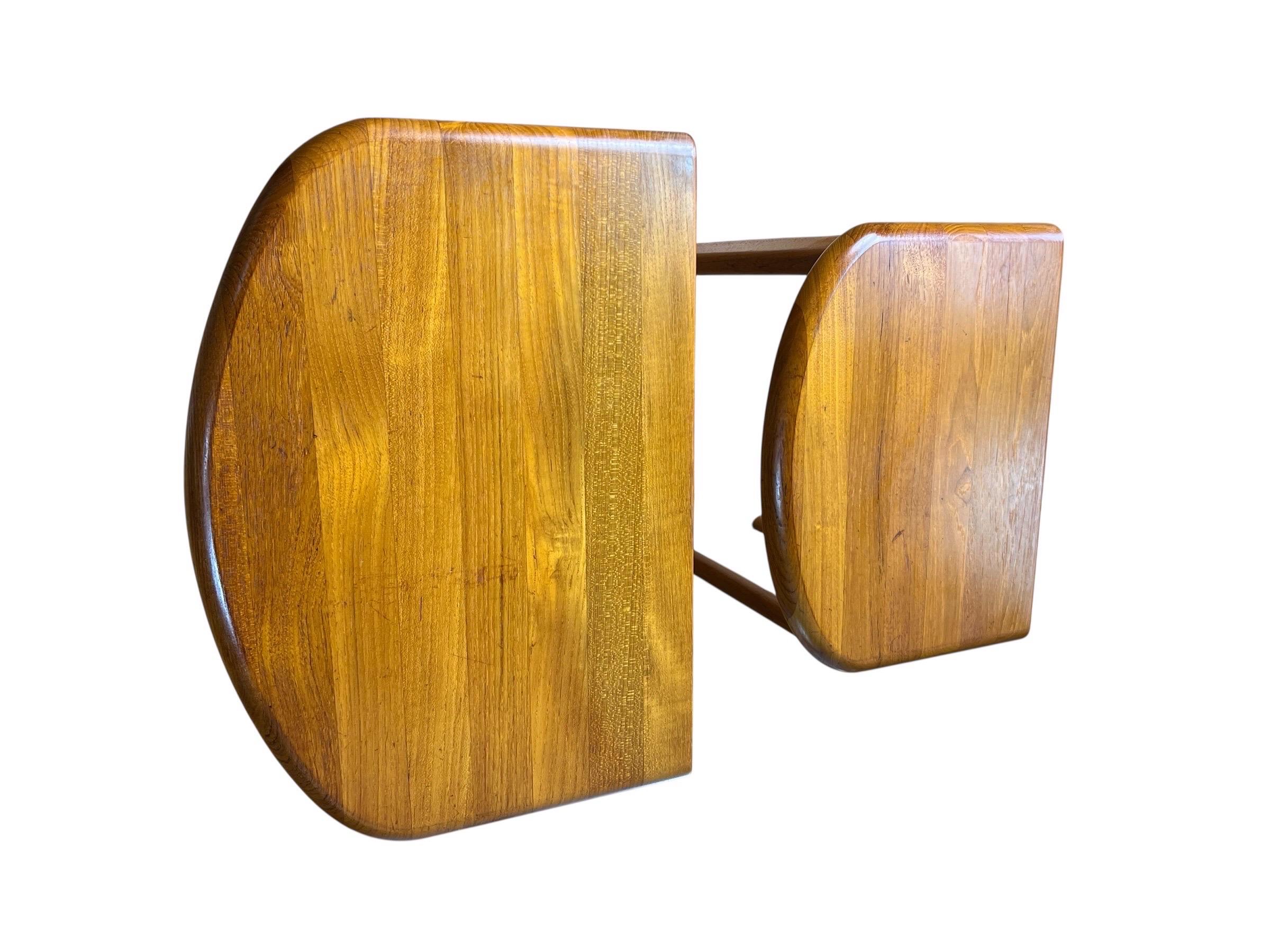 Dänische Nisttische aus massivem Teakholz von Salling Stolefabrik - 3er-Set im Angebot 2