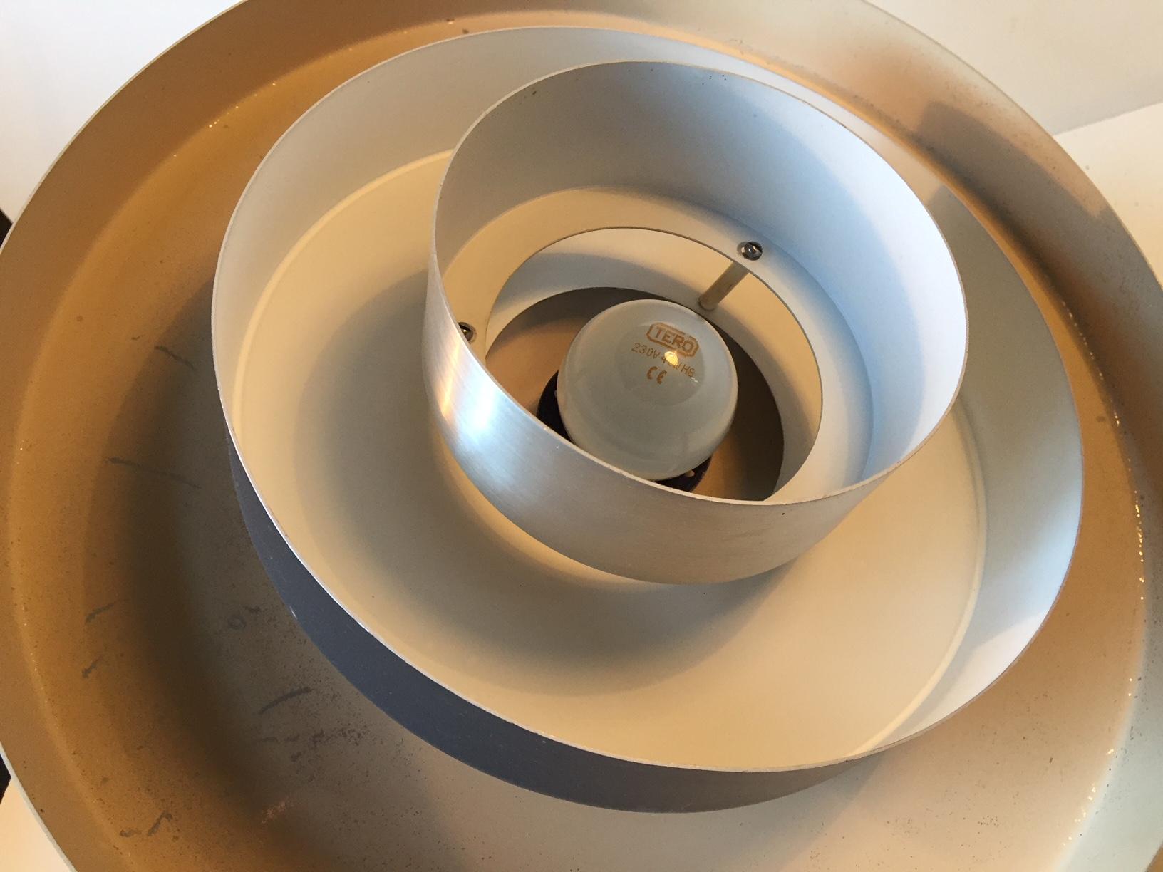 Danish Space Age Ceiling Light from Fog & Mørup, 1960s 2