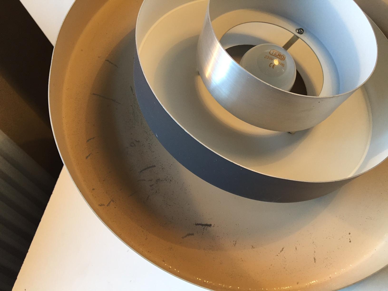 Danish Space Age Ceiling Light from Fog & Mørup, 1960s 3