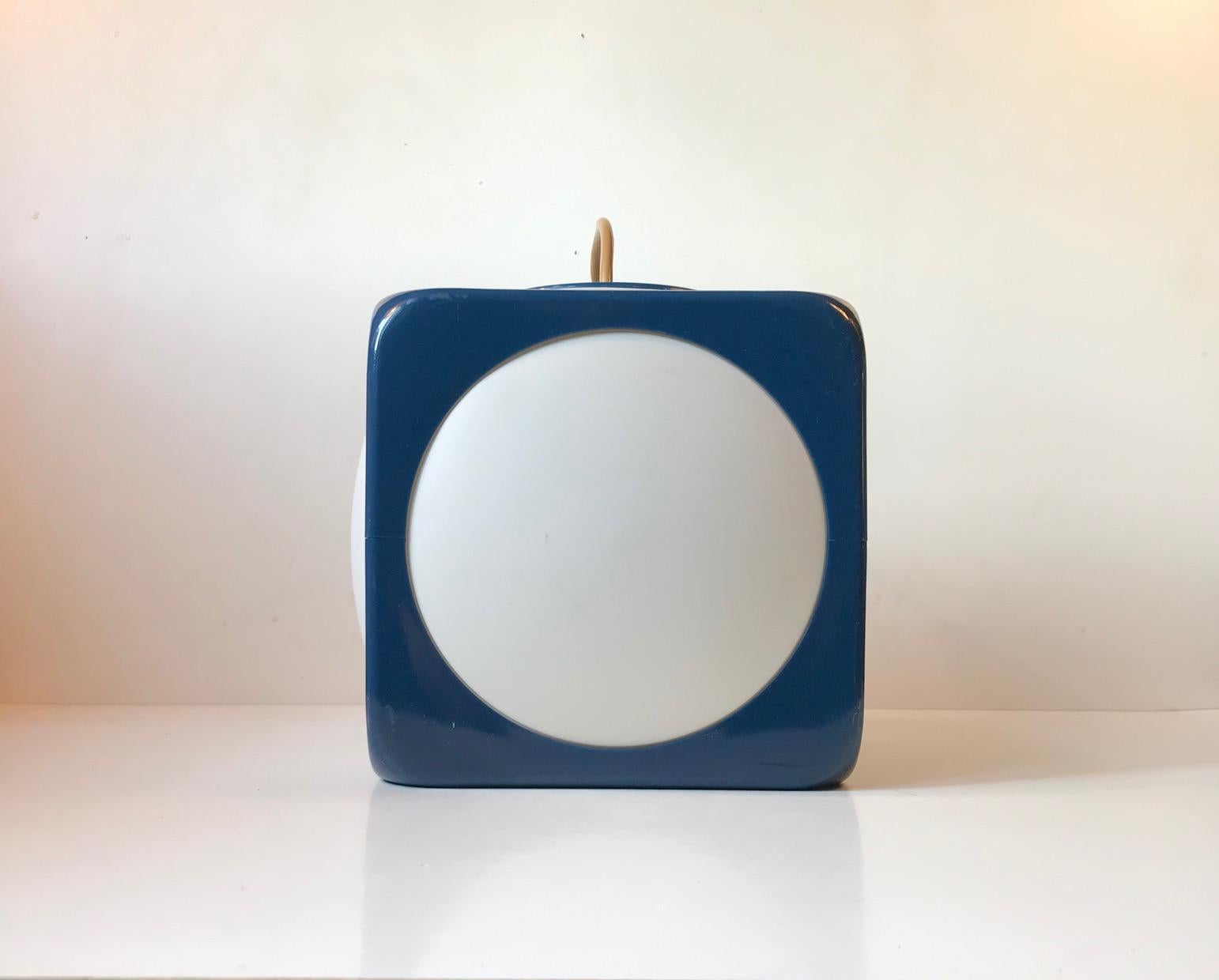 Danish Space Age Dice Pendant Lamp by Hoyrup, 1970s 5
