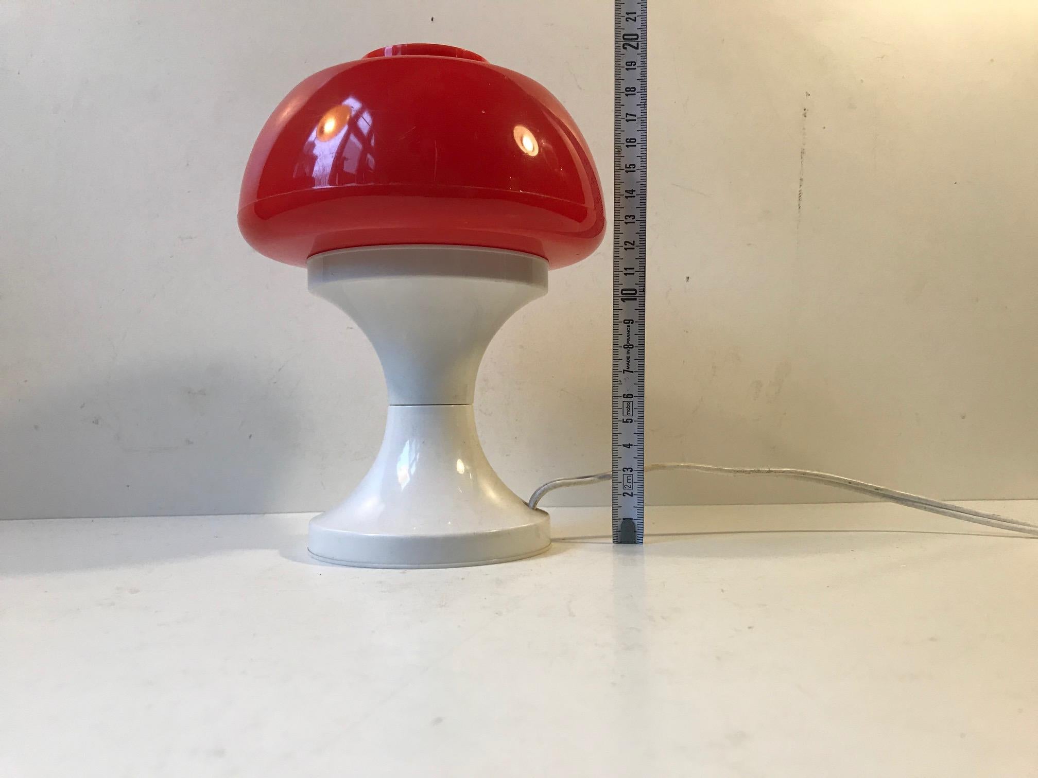 Danish Space Age Table Light by A. Schrøder, 1970s 1