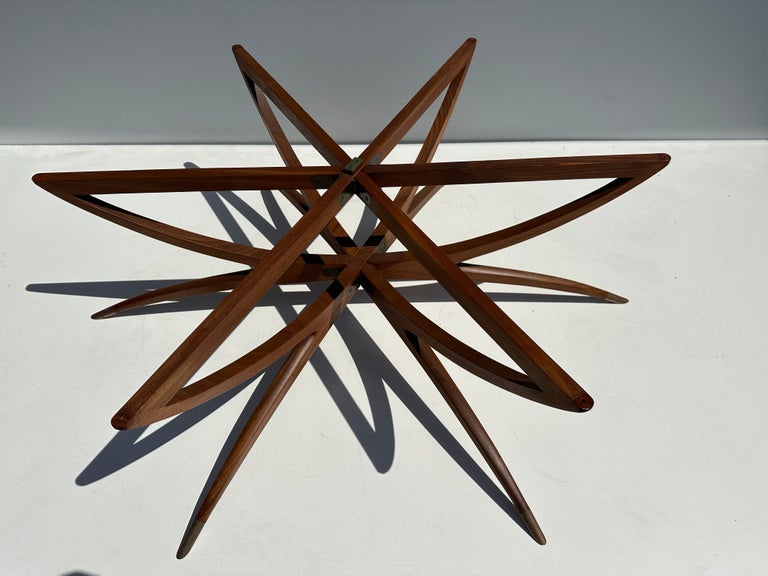 Danish Spider Leg Coffee Table For Sale at 1stDibs