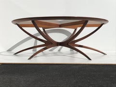 Danish Spider Leg Coffee Table Style of Carlo di Carli
