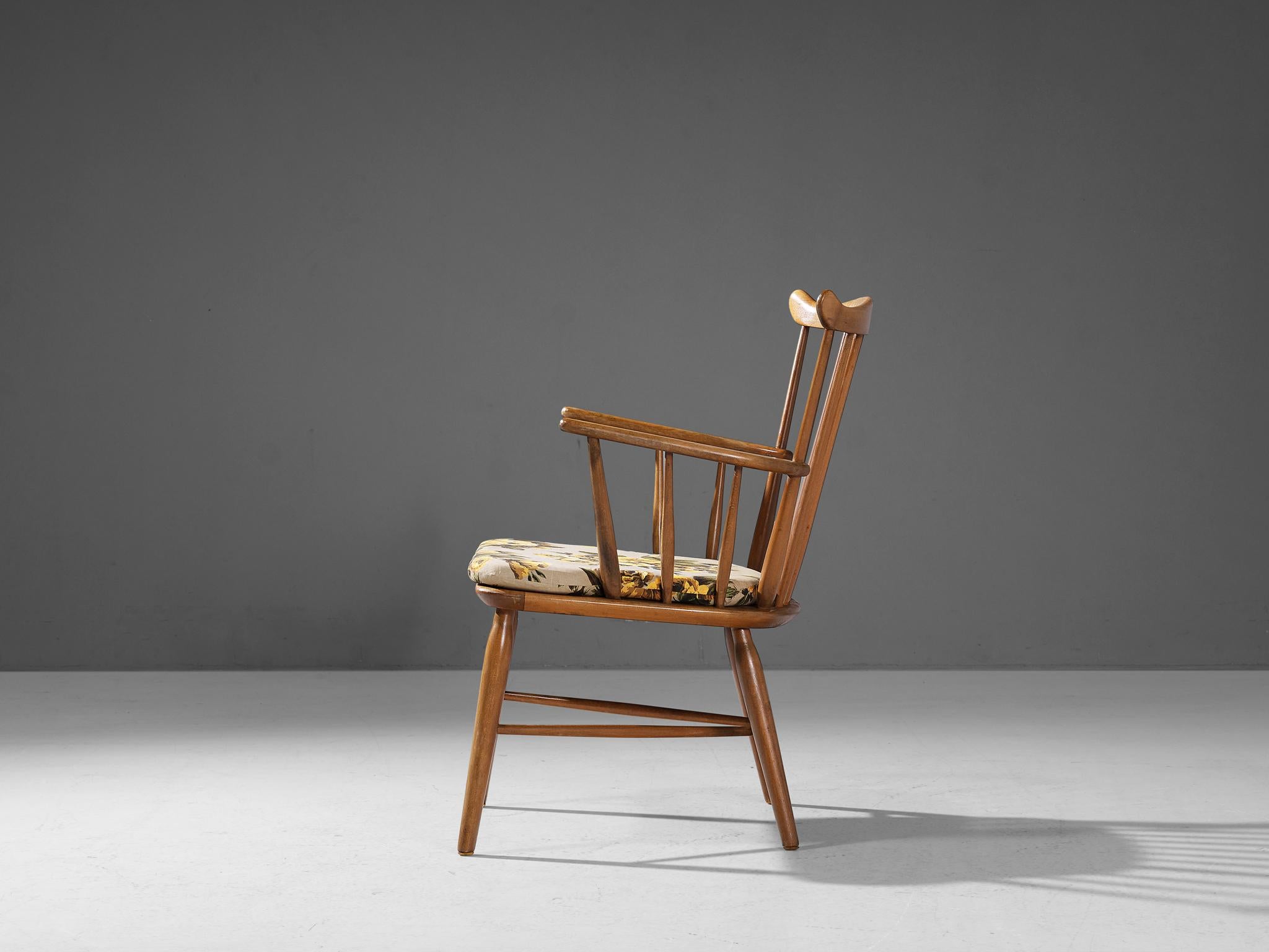 Sillón danés Spindle de Farstrup mediados del siglo XX en venta