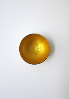 Danish Sterling Silver and Enamel Bowl, Small