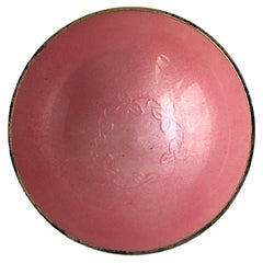 Danish Sterling Silver and Enamel Bowl, Small