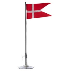Danish Sterling Silver Flagpole