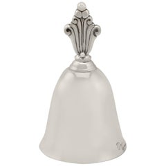 Danish Sterling Silver Table Bell by Georg Jensen, Vintage, '1970'