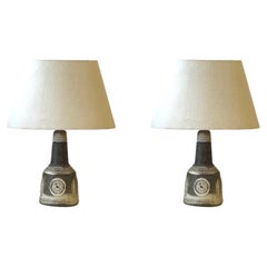 Danish Stoneware Lamp's'