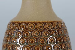 Dänische Steingut-Tischlampe 1960er Jahre von Einar Johansen für Søholm, mit neuem Schirm