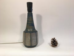 Danish Stoneware Table Lamp Design, Michael Andersen