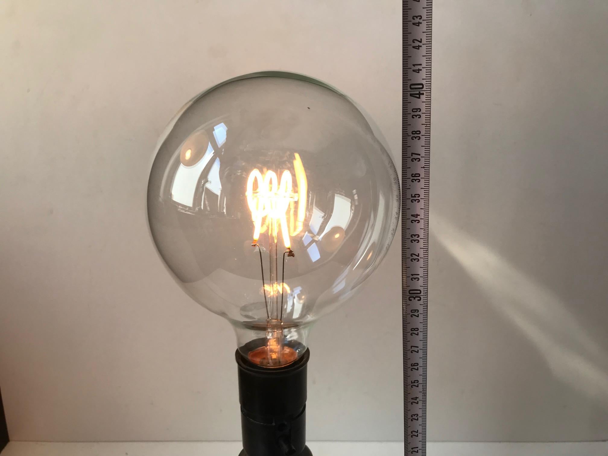Danish Stoneware Table Lamp with Autumn Glaze by Ursula Printz Mogensen, 1960s 5