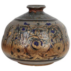 Danish Stoneware Vase by Ivan Weiss for Royal Copenhagen